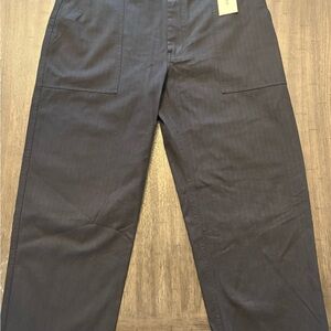 P&Co Service Fatigue Black Pants Mens 36x28 NWT